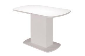 Стол обеденный Соренто (Белый глянец) в Кудымкаре - kudymkar.mebel-74.com | фото
