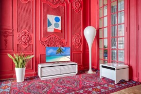ТВ-тумба 3D Modo Due 135 см в Кудымкаре - kudymkar.mebel-74.com | фото