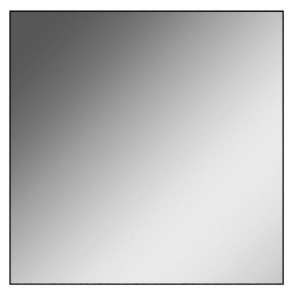 Зеркало Corsica 600х600 black без подсветки Sansa (SB1064Z) в Кудымкаре - kudymkar.mebel-74.com | фото
