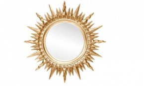 Зеркало круглое золото (1810(1) в Кудымкаре - kudymkar.mebel-74.com | фото